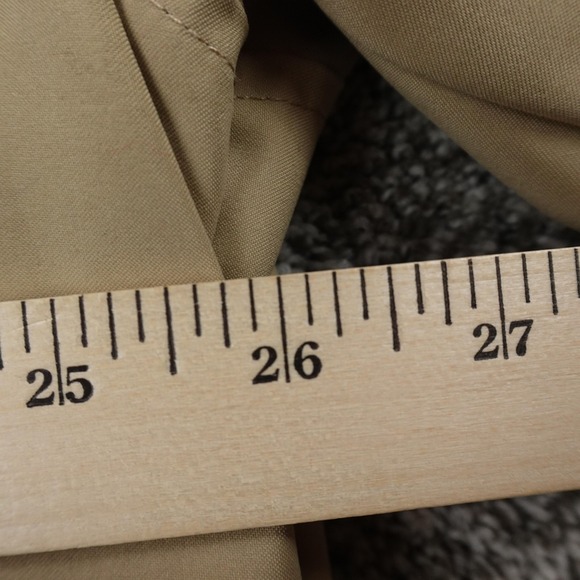 VTG Polo Ralph Lauren Jacket Mens XL Beige Bi Swing Full Zip Lined Bomber Coat - Picture 7 of 10